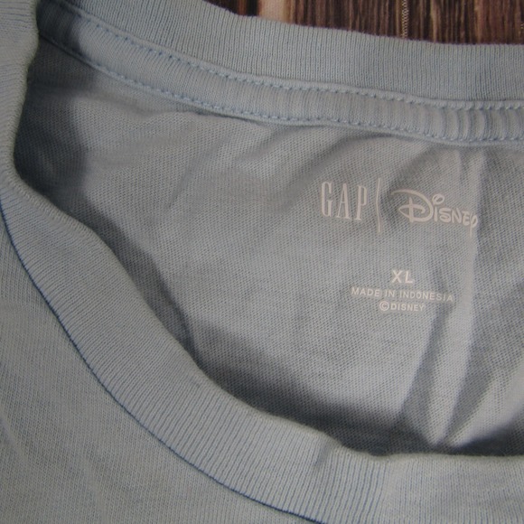 Disney Mickey Mouse Shirt Mens XL Blue GAP Good Times Graphic Tee T-Shirt - Picture 2 of 5